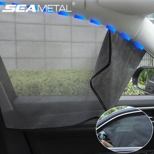 Magnet Car Side Window Sun Shades Curtains for Car Sun Visor Universal for Front/Back Window Auto Sunshades Privacy Protection