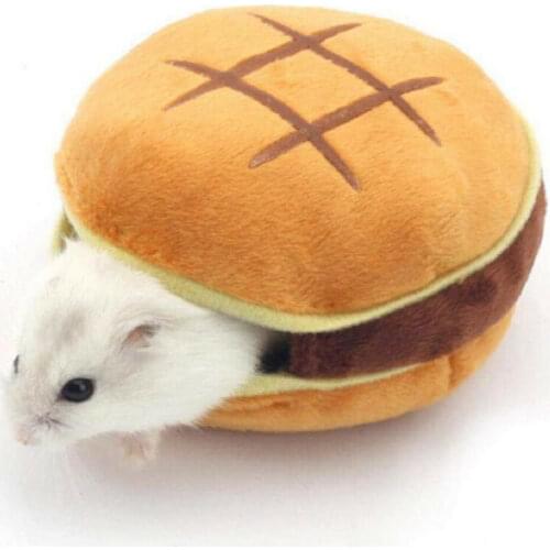 Soft Pet Cozy Guinea Pig Bed House Small Animal Hamster Rat Hammock Nest Pad hamster