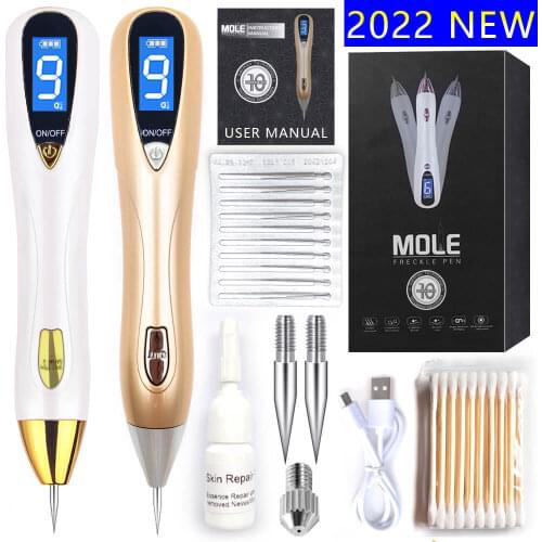 Mole Removal Pen Wart Plasma Remover Tool Laser Beauty Skin Care Corn Freckle Tag Nevus Dark Age Sweep Spot Tattoo Electric Sets