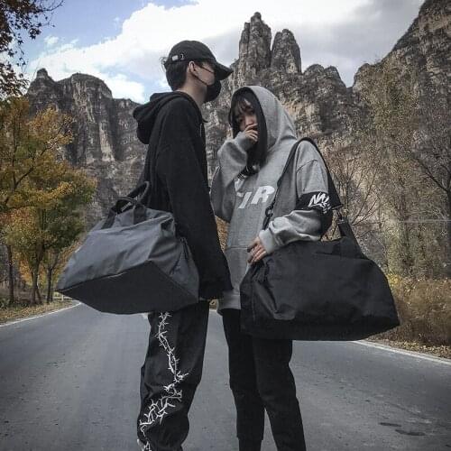 New Lightweight Short-distance Travel Bag Fashion Unisex Travel Boarding Bag Luggage High-capacity Sports Fitness Shoulder Bag