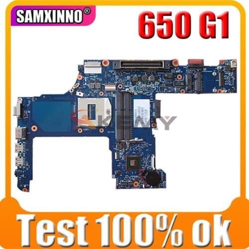 Original For Hp ProBook 650 G1 Laptop Motherboard 744016-001 744016-501 PGA947 DDR3 6050A2566301-MB-A04 Mb 100% Tested Fast Ship