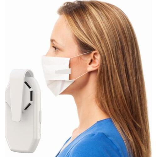 Wearable Fan Mssk Clip Fan Portable Electric Fan Mute Air Cooler Mask Cooling Breath Easy Fan Clip-on Mask Fan Mask Fan USB