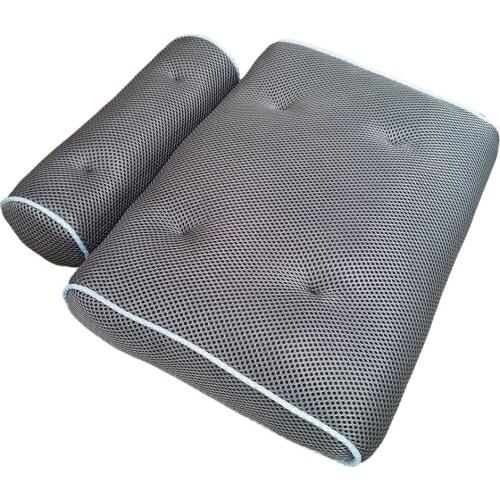 Bathtub Pillow Back Shoulders Neck and Back Support Spa Cushion with Suction Cups for Bath Tub Relaxing Bath Time Cushion