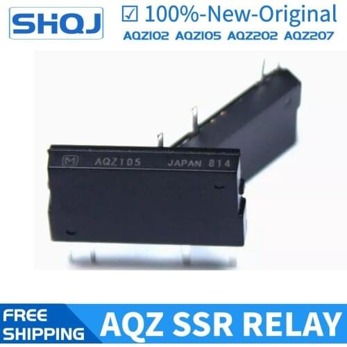 RELAY AQZ102 AQZ105 AQZ202 AQZ207 DIP-4 Solid state relay Brand new and original