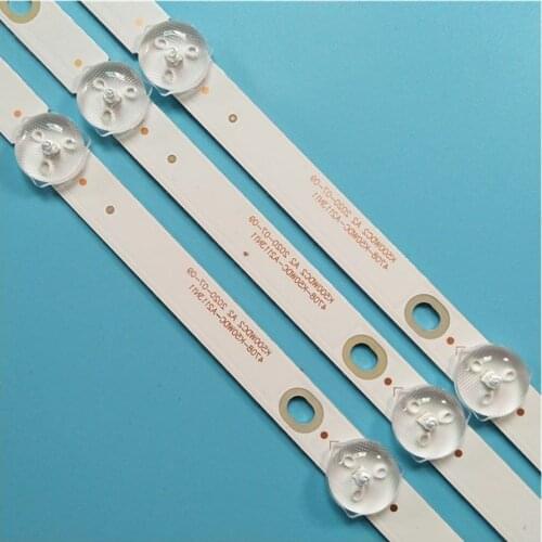 New 9 PCS/lot 5LED(6V) 485mm LED Backlight Strip for 50USK1810T2 50PUT6023 K500WDC2 A2 4708-K50WDC-A2113N11