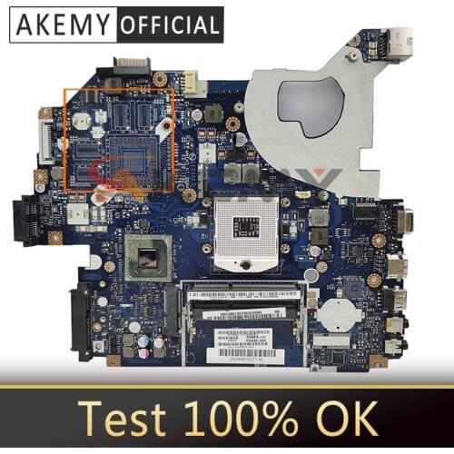 Akemy Laptop motherboard For ACER Aspire 5750 5750G Mainboard P5WE0 LA-6901P MBRFF02005 HM65