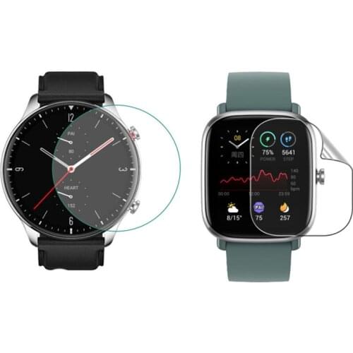 5x Soft TPU Clear Protective Film For Amazfit GTR2/GTR 2 GTS 2e/GTS2 Mini/Bip S/Lite/Bip U/Pro Screen Protector Cover Protection