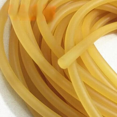 10Meters Good Quality Elastic Solid Rubber Band Rope-missed pole Retaining pole Fishing line diameter 3.5mm 4mm