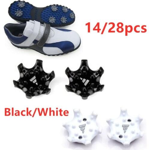 14pcs Golf Shoes Spikes Replacement Set Golf Training Aids Spikes Cleats Smooth Pins For FootJoy THINtech Golf Accessories