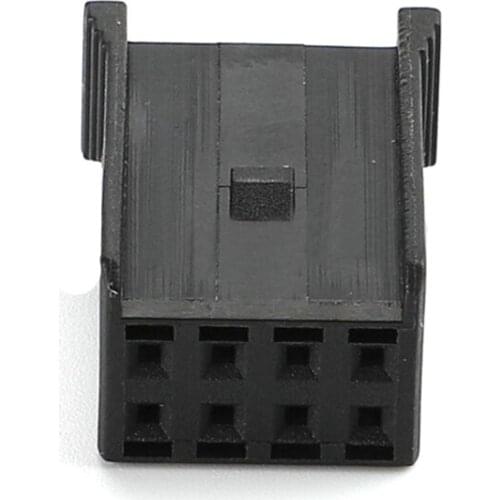 2/5/10/20/50/100sets 8pin auto electrical electric unsealed plug plastic connector with terminals