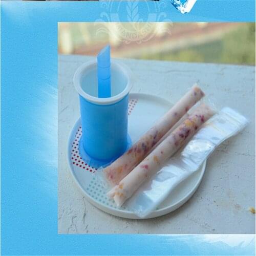 20pcs/pack DIY Ice Cream Popsicle Mold Ice Disposable Bags Tubes Cover For Packaging Yogurt Popsicle Home Kitchen Tool