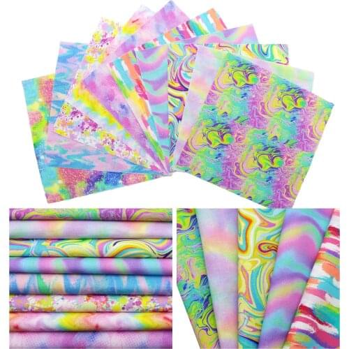 50*145cm Patchwork Gradient Color Polyester Cotton Fabric for Tissue Sewing Quilting Fabrics Needlework Material DIY,1Yc15292