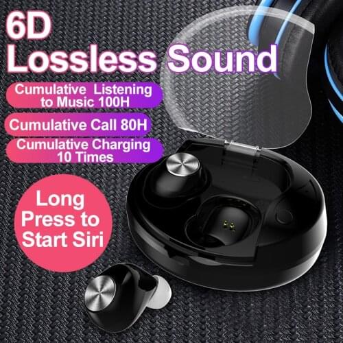 Magic Music bluetooth 5.0 earphones TWS wireless bluetooth earphone handsfress sport earbuds gaming headset universal