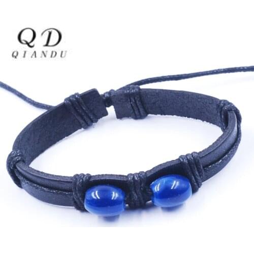 Синие браслеты BOSSJIN China At AliExpress