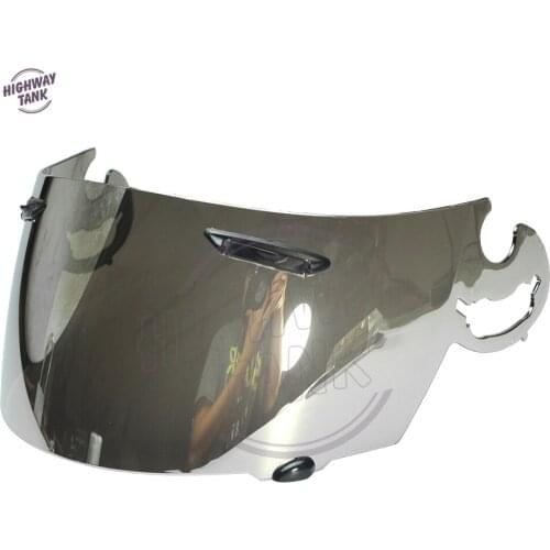 1 PCS Chrmoe Motorcycle Full Face Helmet Visor Lens Case for ARAI RR4 Visor Mask