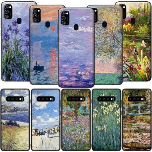 GX53 Claude Monet Case for Samsung A10S A20S A40S A50S A70S A51 A71 A81 A91 M11 M30S M31S M21 M51 A02S A42