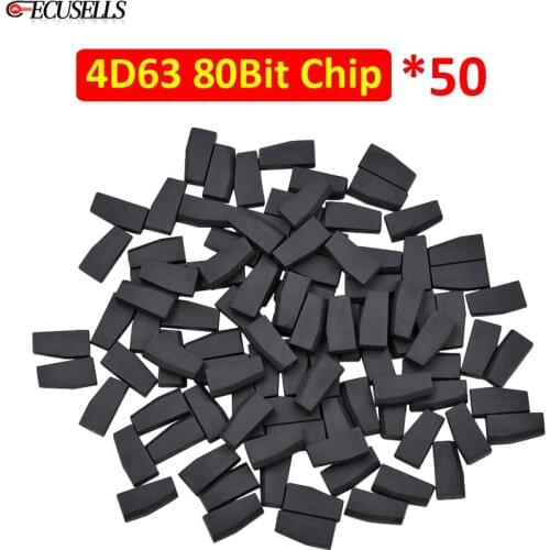 50Pcs/Lot ID4D63 Chip Auto Car Key Virgin Transponder Blank 4D63 Chip 80 Bit ID83 for Ford for Mazda for Mecury for Lincoln