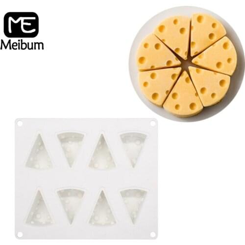 Cake Mold 8 Cavity Mousse Dessert Mould Silicone Molds Cheese Shape Muffin Pastry Baking Tray Cake Decorating Tools