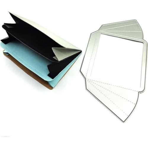 Julyarts Bellows Pocket Cutting Dies Diy Craft Stencil Scrapbooking For DIY Scrapbooking Decorative Embossing Handcraft Die Cut