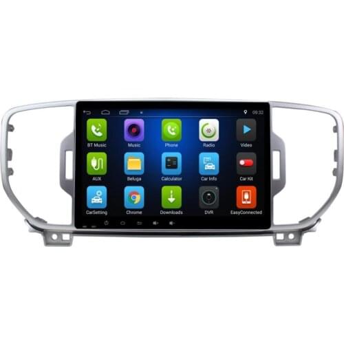 9 inch Android 10 2DIN Car GPS Navigation Radio Multimedia Player For KIA Sportage 4 2016 2017 2018 2019 wifi 3G headunit