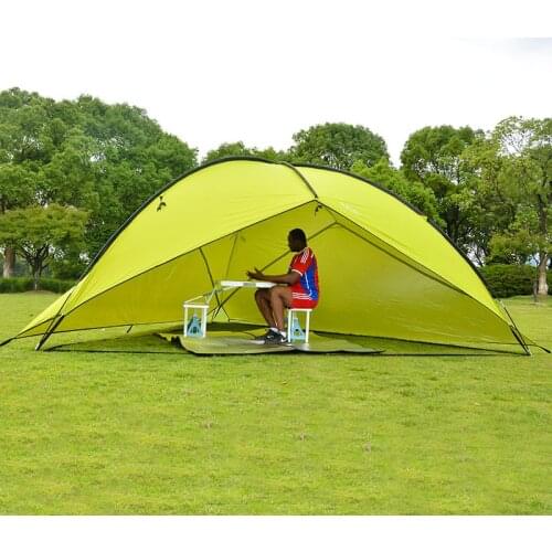 New style 3 walls! good quality 480*480*480*200cm large space waterproof ultralight sun shelter bivvy awning beach tent