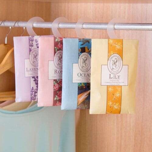 OTHERHOUSE Closet Freshener Lavender Air Freshener for Homes Bedroom Car Fragrant Sachet Wardrobe Natural Fragrance Aromatic Bag