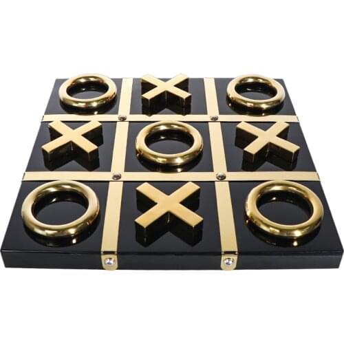 Chess Kids Ault Naughts and Crosses Puzzle Chess Game tic toe game decor International Word Chess Game Entertainment