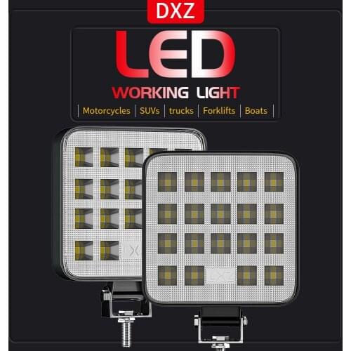 87W/69W/57W Work Light Car Led Flood Spot LED 12 Volt Led Work Lights For 4X4 ATV Offroad Trucks Tractor 24V Fog Lamps