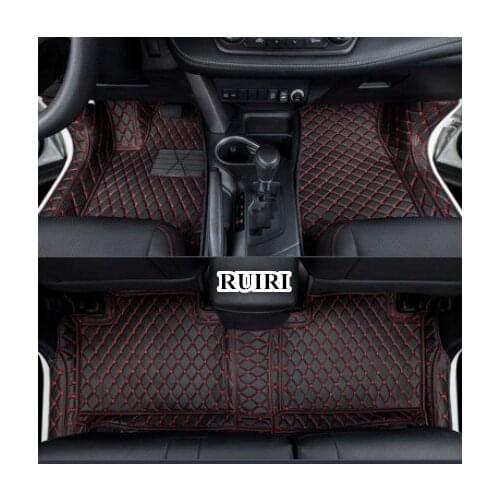 High quality! Custom full set car floor mats for Nissan Kicks 2019-2017 waterproof car rugs carpets for Kicks 2018,Free shipping
