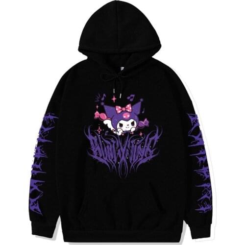 Womens Hoodie Y2K Aesthetic Vintage Harajuku Gothic Hooded Sweatshirts Women Kawaii Punk Hoodie Oversized Grunge Clothes Street
