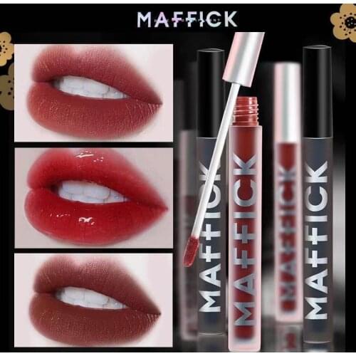 3PCS/SET Matte Velvet Silky Lipstick Waterproof Long Lasting Liquid Lip Stick Sexy Red Moisturizer Lip Gloss Maquiagem Lip Tint