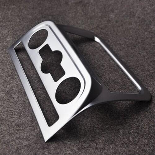 Auto Car Chrome ABS Center Console Air Conditioning Panel Trim Styling Sticker Fit For Tiguan 2010-2013 2014 2015