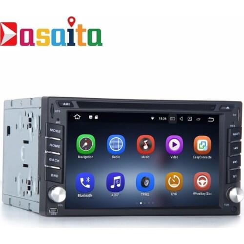 6.2" Android 8.1 Car DVD Universal 2 din Car radio GPS Navigation 2Gb Ram+16Gb Rom Quad Core Car Stereo Multimedia HDMI