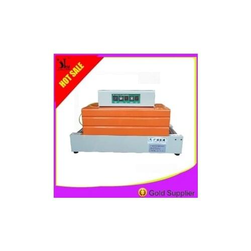 Bs260 Thermal Film Wrap Shrinking Machine Pet Pp Pof Film Package Infrared Shrinker Packaging Electrical Heating Tunnel Shrink