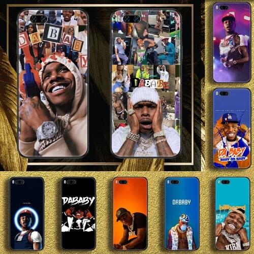 Rapper Dababy Baby Jesus Phone case For Xiaomi Mi Max Note 3 A2 A3 8 9 9T 10 Lite Pro Ultra black 3D coque art waterproof trend
