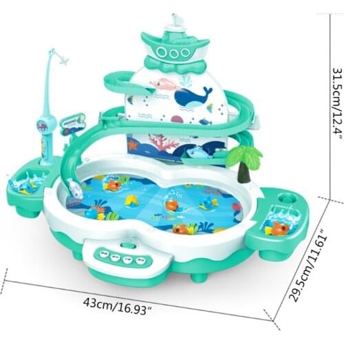 Kids Pool Fishing Toys Games Learning Educational Toys with Music Story Rich Learning Content for Families and Kids