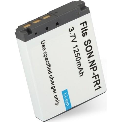 Dinto 1pc 1250mAh NP-FR1 Replacement Digital Camera battery for Sony DSC-FX77 FX88 P100 P120 P150 P200 T30 T50 V3 NPFR1 FR1