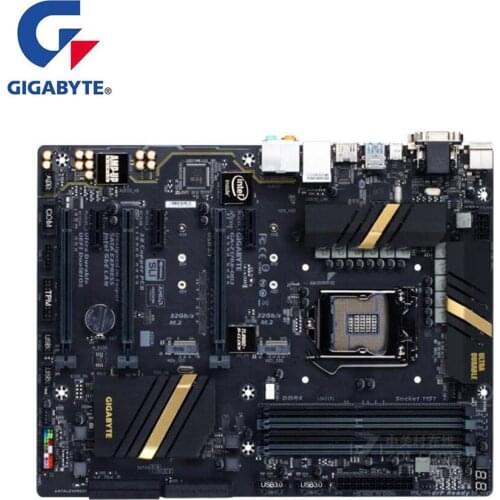 For Gigabyte GA-Z170X-UD3 Z170X-UD3 Motherboard LGA 1151 DDR4 For Intel Z170 Used Desktop Mainboard M.2 nvme PCI-E X16