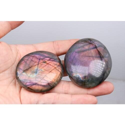 Natural Purple Labradorite Rough Mineral Energy Stone Healing