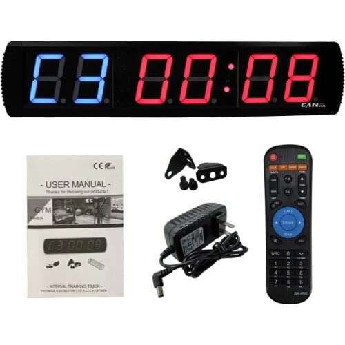 [Ganxin]FREE SHIPPING 4inch GYM crossfit timer, training time and rest time alternately