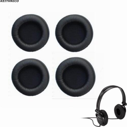 KEITHNICO 1Pair PU Earmuff Cup Ear Pads Cushions Soft Sponge Replacement for Headphone Headset