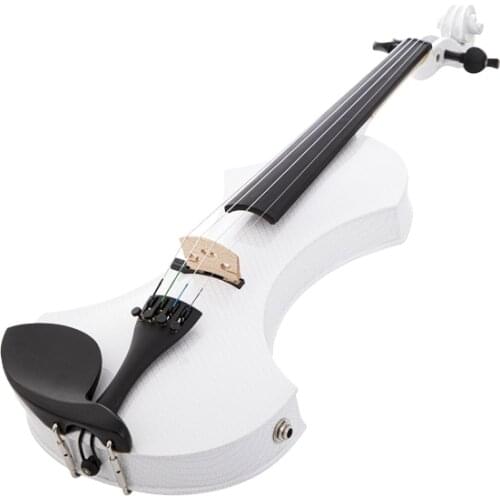 Kinglos China factory price hard pedals transparent crystal beginners foldable pickup 4/4 electric violin