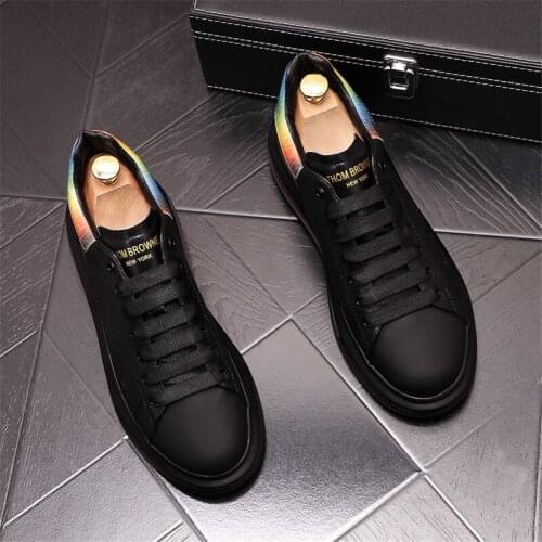 Classic Brand Designer Mens High Quality Leather Low Top Sneakers Speed Trainer Race Runners Superstars Shoes S156