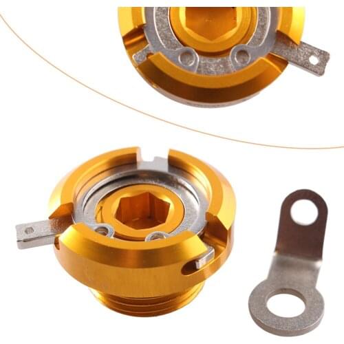 For Moto Guzzi Griso Motorcycle Engine Oil Filler Cap Set For Suzuki TL1000R SV1000 GSR750 GSXR600 GSXR750 GSX1300 B-King