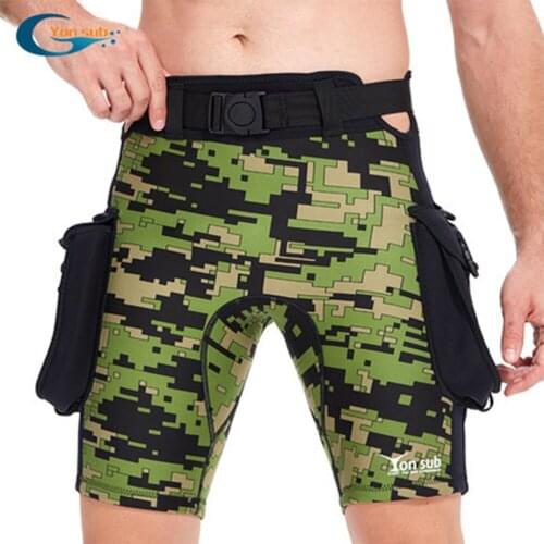 Neoprene 2.5mm Diving Surfing Pants Men Submersible Pocket Men women Submersibl Shorts Thickening Diving Equipment Shorts