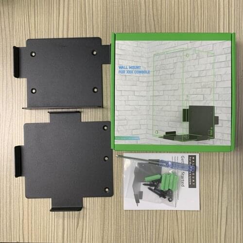 New Wall Mounted Rack Wall Storage Bracket Shelf Compatible With XBOX X Game Console Storage Bracket