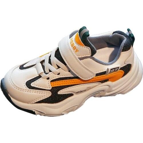 CNFSNJ 2021 spring autumn new tide childrens sports shoes boys girls net shoes running shoes breathable non-slip shoes