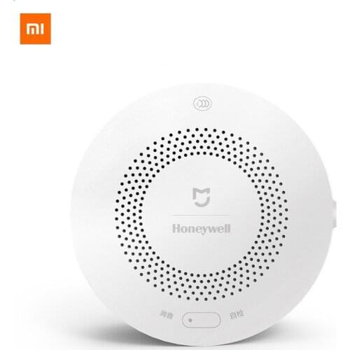 Original Xiaomi Honeywell Fire Alarm Smoke Sensor Gas Detector Work With Multifunction Gateway 2 Smart Home Security APP Control