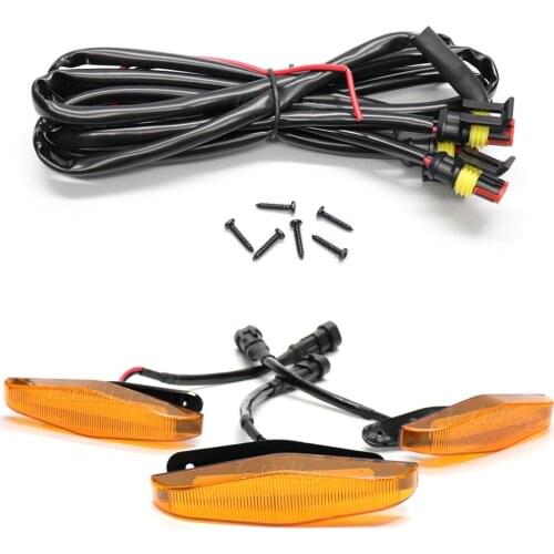 Tendtop Front Grille Lighting For Toyota 4Runner 2014-2021 5 Pack Daytime Running Flashing Signal Safety Driving Lights