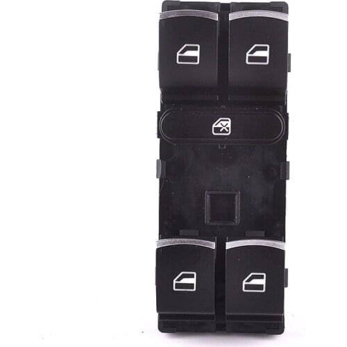 1Pc Electric Power Master Window Switch Button Window lift switch 5K4959857 / 5ND959857 for Volkswagen VW Passat B6 switch New